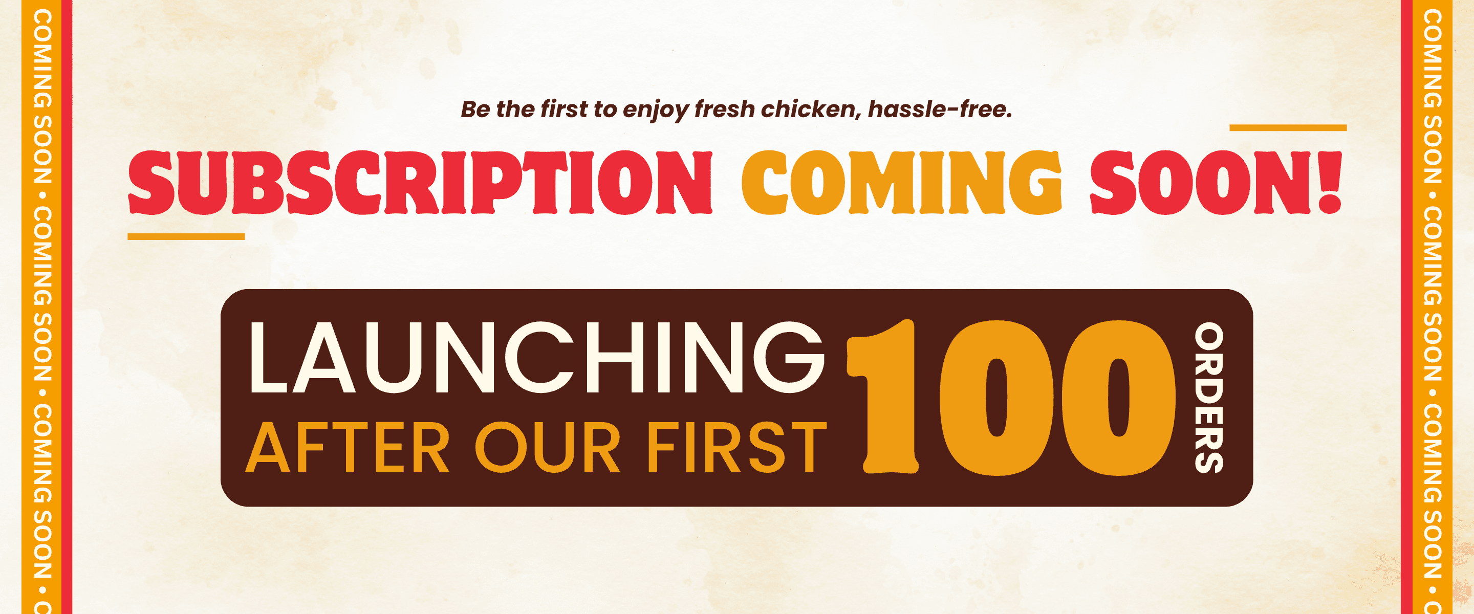 Subscription Offer Banner - Desktop